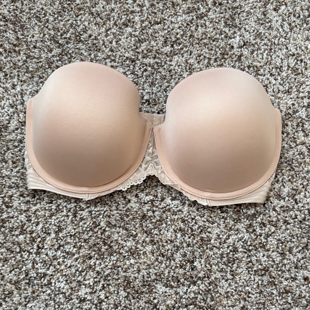 Maidenform Nude Strapless Bandeau Bra
